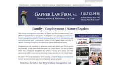 Desktop Screenshot of albanyimmigrationlaw.com